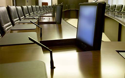 某公司會(huì)議室